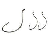 Fishing Wide Gape Hooks ,High Carbon Steel Hook, Stainless , 1/0-5/0
