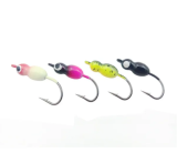 Ice Lure Jig Hook 25mm/2.5g Hard artificial Baits Lead Jig Head Winter Fishing Lures
