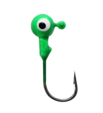 Painted Jigheads Hook Round Double eye Fishing Jigs Hooks Jigging Worm Hook for Soft Bait
