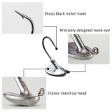 Fishing Hooks Stand-up Jig Head 3.5g 5g 7g 10g 14g pesca Lead Jigging Hook Carp Fishing Accessories Fishhooks