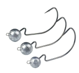 Lead Jig Head Fishing Hook 3.8g 5.7g 7.5g 10.5g Hardhead Jigheads with Wide Gap Hook Worm Hooks Soft Bait Jig