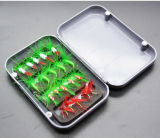 20 Pcs /set fly fishing lure set fishing lure isca artificial Insect bait different models Bionic fly fishing hooks with box
