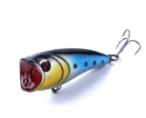 6cm/7g popper wobbler fishing lures artificial hard bait pesca fishing tackle