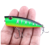 Laser Reflective Popper Fishing Lure 7cm 9g TopWater Vibration Hard Bait Poper Bait Crankbait Fish Lure