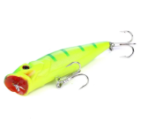 Popper Fishing Lures 9CM-12G-6# Topwater Bait Crankbait Wobbler Tackle Isca Poper Floating Top Water pike Lures