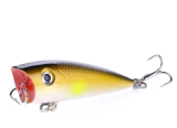 Hard plastic popper fishing lure 6cm 6.3g topwater swimbait crankbait fishing tackle