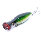 Popper Fishing Luya Lures 13CM 43G Topwater Hard Fishhook River Sea Simulation Baits 3D Fishs Artificia Spinning Tackle