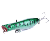 hard Plastic popper fishing lures 6cm 5g sequins wobblers catfish fishing baits isca pesca fishing tackles