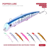 16g 12.6cm popper fishing lures wobbler hard bait topwater pesca fishing tackle