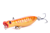 hard Plastic popper fishing lures 6cm 5g sequins wobblers catfish fishing baits isca pesca fishing tackles