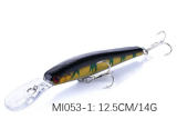 Minnow Fishing Lure 12.5cm 14g Topwater Hard Bait Wobbler Jig Bait Crankbait Carp Striped bass Pesca Fishing tackle SwimBait