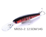 Minnow Fishing Lure 12.5cm 14g Topwater Hard Bait Wobbler Jig Bait Crankbait Carp Striped bass Pesca Fishing tackle SwimBait