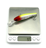 Minnow 10cm 9.5g Fishing Lure Crankbait Iscas Artificiais Fishing Wobblers 6# hook 3D Eyes Leurre Fishing Tackle