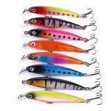 Submerged Minnow Fishing Lure Wobblers Hard Bait 8.5CM-7.2G-6# Jerkbait for Twitch Diving Depth 0.6-1.8M