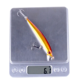 Floating Minnow Fishing Lure 8.5CM-6G-#6 Jerkbait Bass Pike Carkbait Wobblers Swimbait Professional Hard Bait Depth 0.3~1.5m