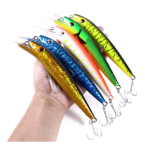 19.7cm 45g Long Minnow Wobblers Fishing Lures Trout Artificial Plastic Hard Bait Jerkbait Crankbait Bass Fishing Tackle