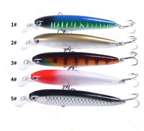 11.5CM 16.5G Minnow Fishing Lure Wobblers Isca Artificial Hard Bait Carp Bass Fishing Lures Pesca Tackle