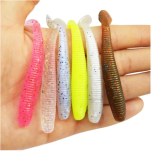 Rubber Soft Bait Fishing Lure Jig Wobbler Soft Lure Worm Carp Fishing Bait Artificial Silicone Swimbait 8.5cm/3.35