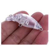 Blank Crankbait Fishing Wobblers Hard bait Bass Fishing Lures