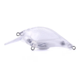 Fishing Lure Blank Crankbait Unpainted Hard Bait 75mm Fresh Water Shallow Water Bass Walleye Lure Bodies