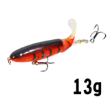 Fishing Saltwater Whopper Popper 10cm/13g Topwater Crappie Fishing Lures Floating Wobbler Spinner Baits Lure for Bass Fishing