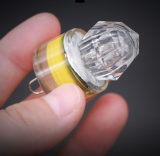 Deep sea diamond night fishing LED underwater fish attracting light fast fish gathering light underwater light fish attracting device multi-color fish gathering light