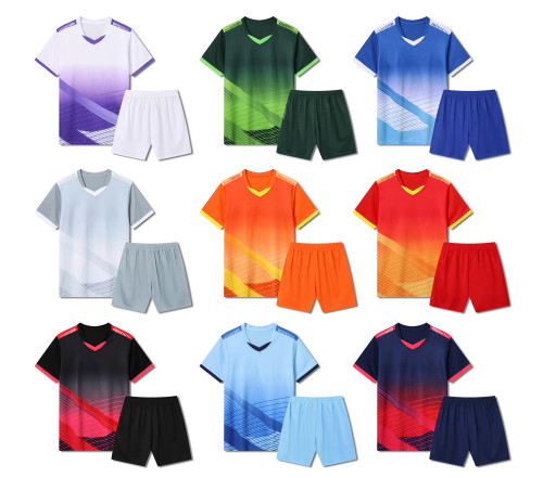 Kids Adult 9 Color Football Uniform #3008 (ZY)