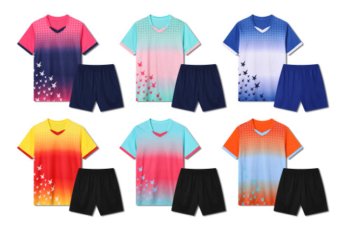 Kids Adult 6 Color Football Uniform #3018 (ZY)