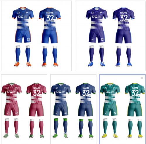 Kids Adult 5 Color Football Uniform #3028(SY)