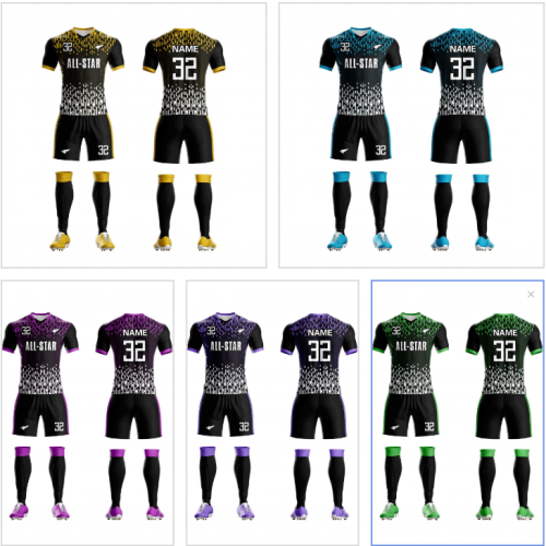 Kids Adult 5 Color Football Uniform #3020(SY)