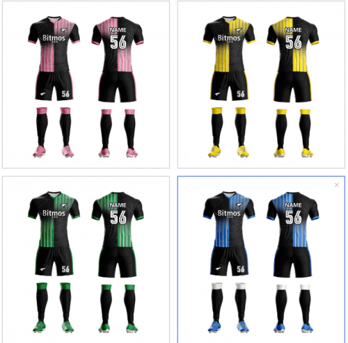 Kids Adult 4 Color Football Uniform #3004(SY)