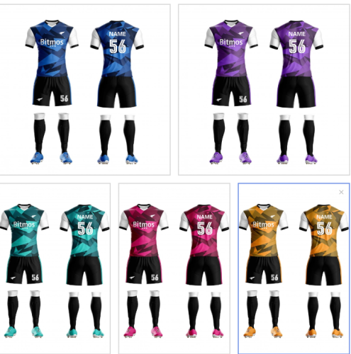 Kids Adult 5 Color Football Uniform #3003(SY)