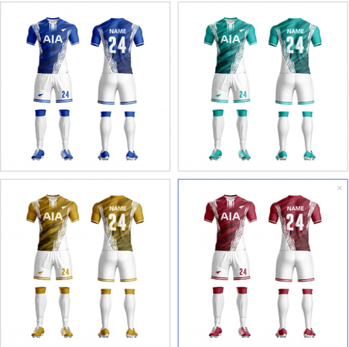 Kids Adult 4 Color Football Uniform #3007(SY)