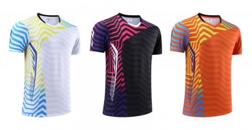 Adult 3 Color Badminton Shirt #Y6904(DN)