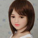 早紀子 tpe製 148cm平胸 AXB doll#A160 カワイイロリラブドール（掲載写真はリアルメイク付き）