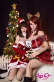 HB033 千葉圓 150cm シリコン製 クリスマス美人セックスドール ElsaBabe