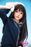 138cm いずみ 小胸 超絶制服系美少女ラブドール シリコン+tpe  XY Doll#033
