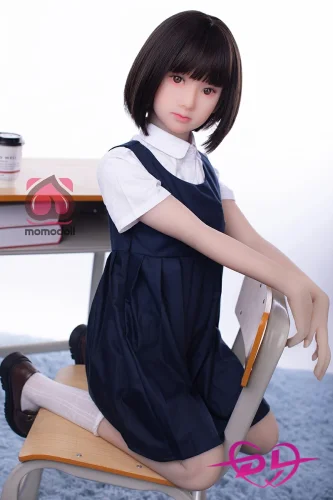 138cm小胸 ロリ小学生セックス人形 蕾 tpe製 momodoll#002