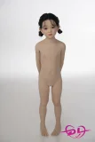 110cm平胸  凛子 幼い系娘 ろり ラブドール セックス 人形 小さい ラブドール シリコンヘッド＋tpeボディ AXBドール#GB16