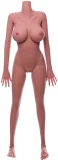 ルナ 165cm(F)大胸 巨乳 リアル ドール 美肌 セックス 人形 エロ い 雰囲気 ダッチワイフ シリコン＋tpe COSDOLLヘッド＃41