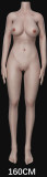 星河 160cm D-cup 綺麗系フェイス エロ ドール シリコン ラブドール 最高 ダッチワイフ DL Doll#S043