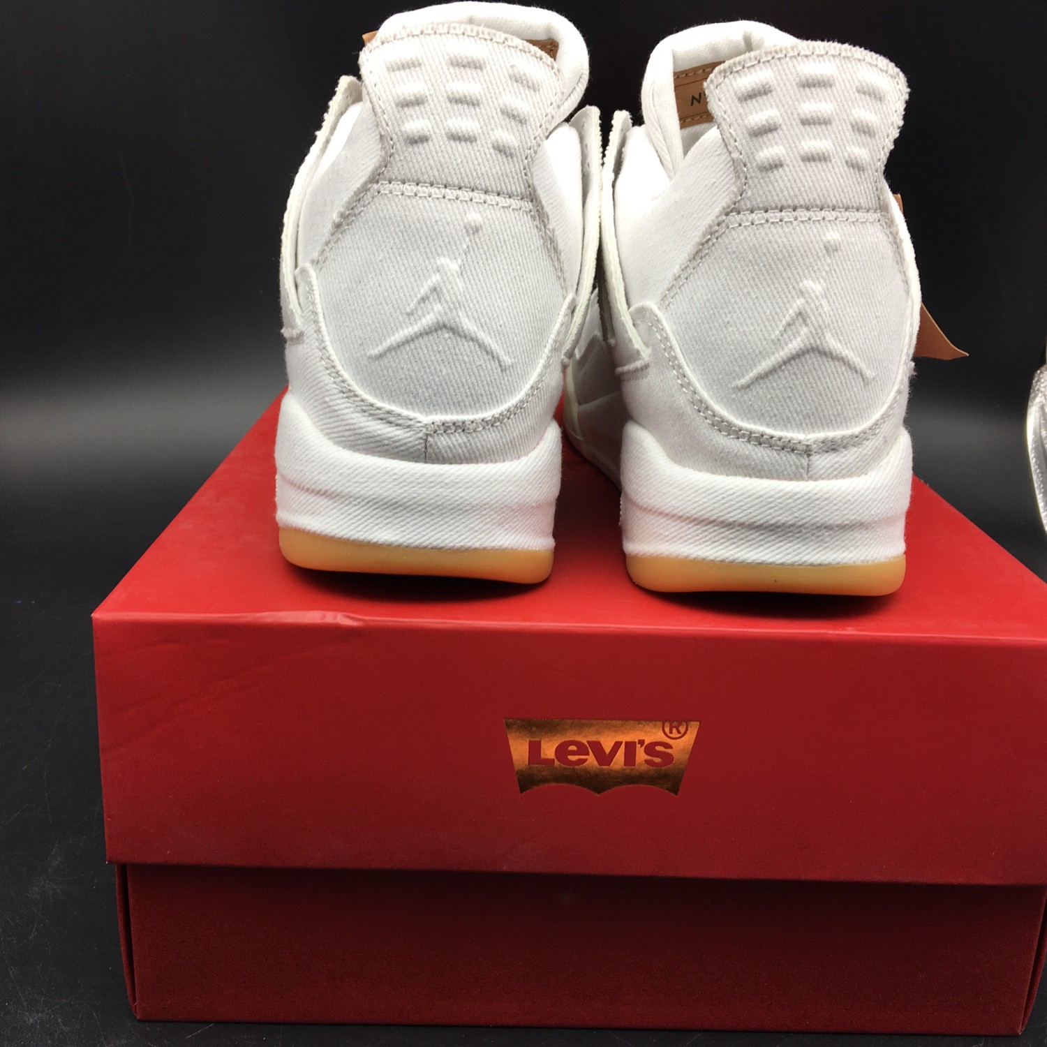 air jordan 4 levis white