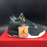 Air Jordan 4 Levis Black