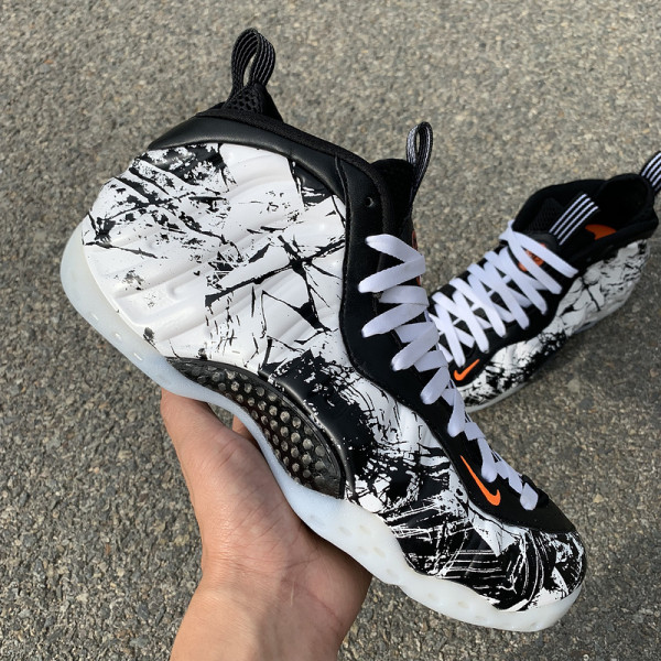 Air Foamposite Pro Black White