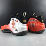 Foamposite White Black