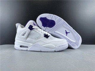 Air Jordan 4 “ Pure Money ” White Purple 408452-115