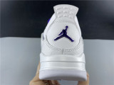 Air Jordan 4 “ Pure Money ” White Purple 408452-115