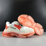 Triple S White orange