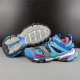 Sneaker Tesss Gomma blue pink black