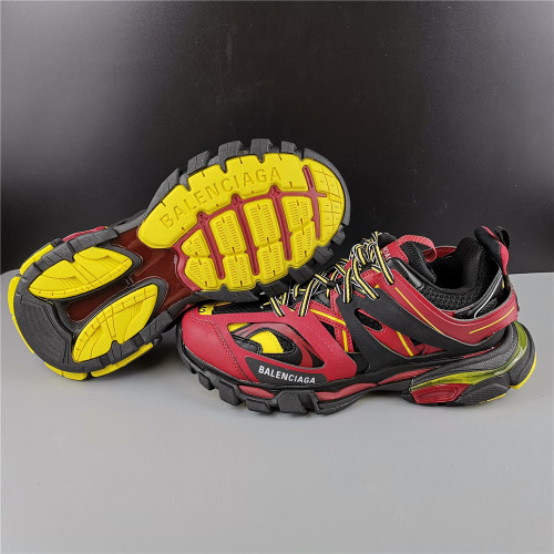 Sneaker Tesss Gomma red black yellow